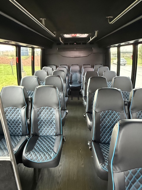 Shuttle Bus Interior — 24 or 39 Passengers