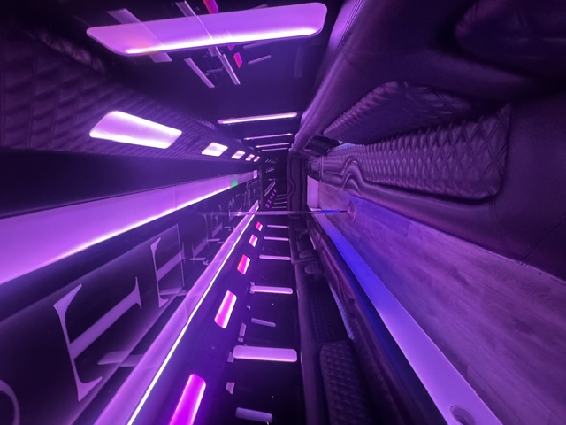 Party Bus Interior — The Legacy — Up to 40 Passengers